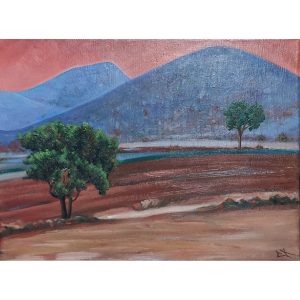 Tableau huile sur toile, Andalousie