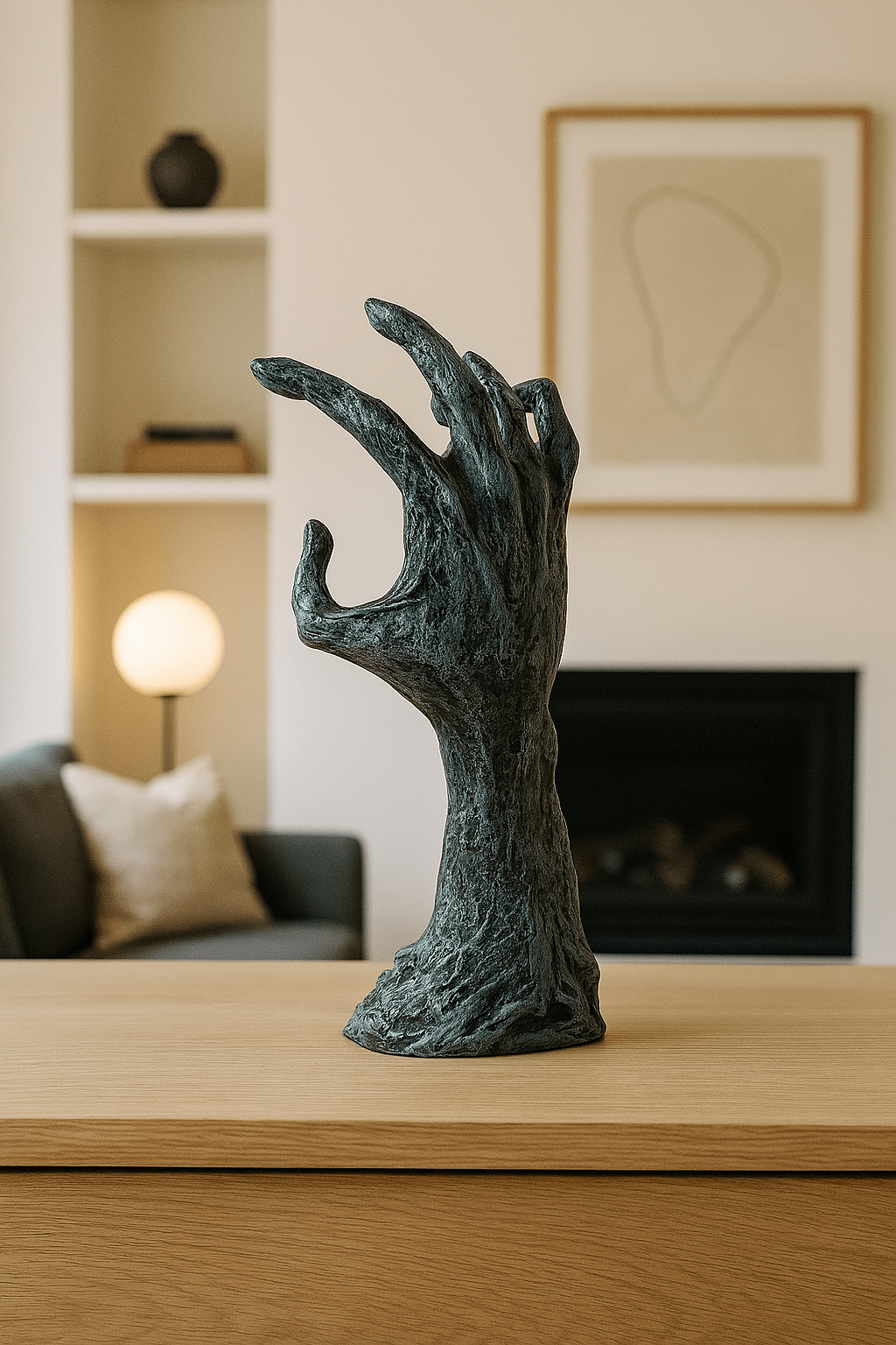 Sculpture, Etude main expressionniste – Image 10