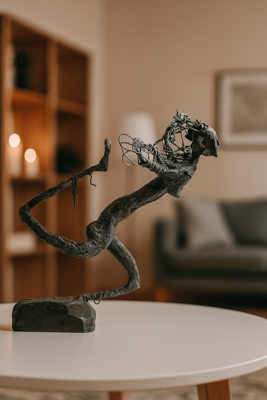 Sculpture, Angel can't down – Image 13