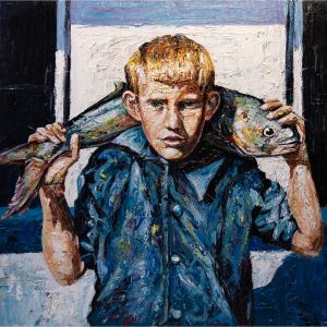 Tableau, Boy with a Bluefish