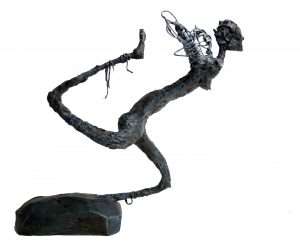 Sculpture, Angel can't down