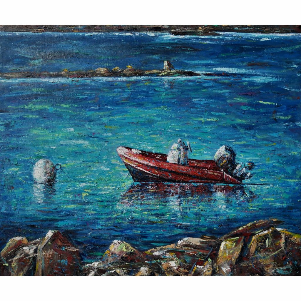 Tableau, Bord de Mer en Bretagne