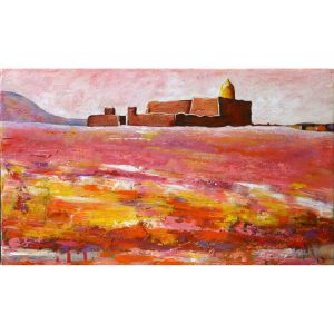 Tableau huile sur toile, Maroc