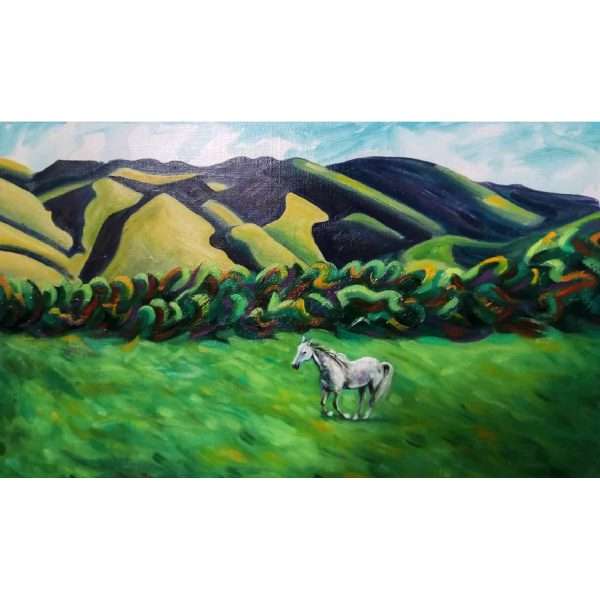 Tableau, Cheval dans le Luberon – Image 4