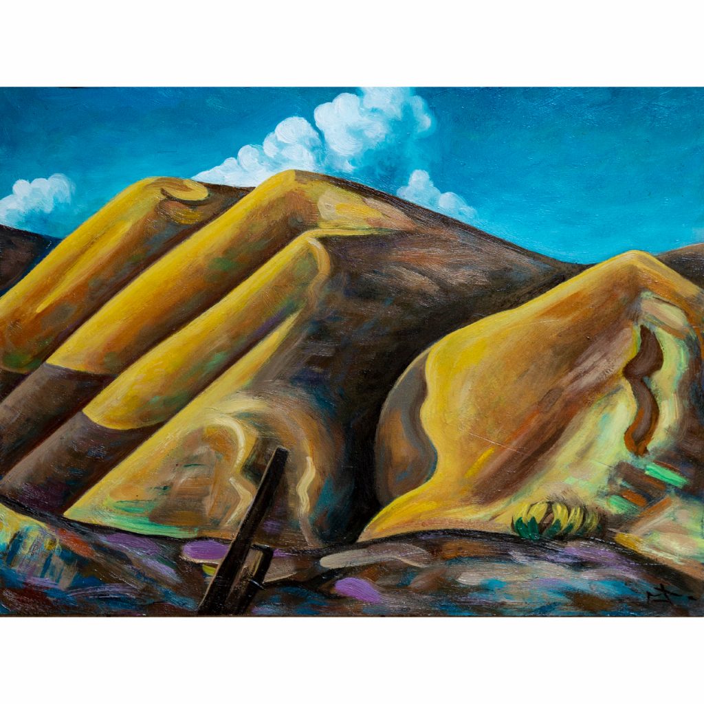 Badlands, Tableau huile