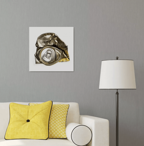 Photographie d'art, Canette compressée – Image 2