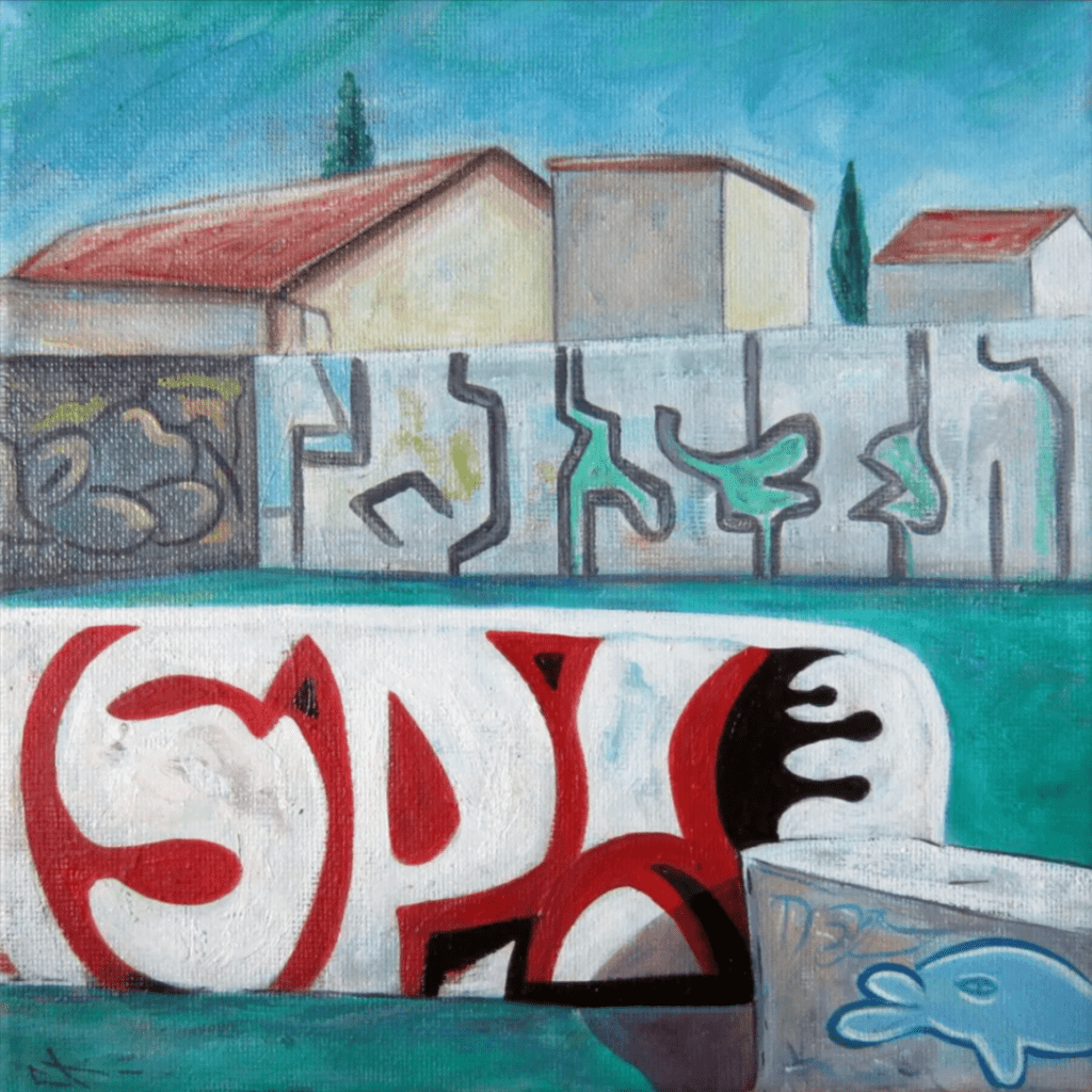 Tableau, Paysage Urbain