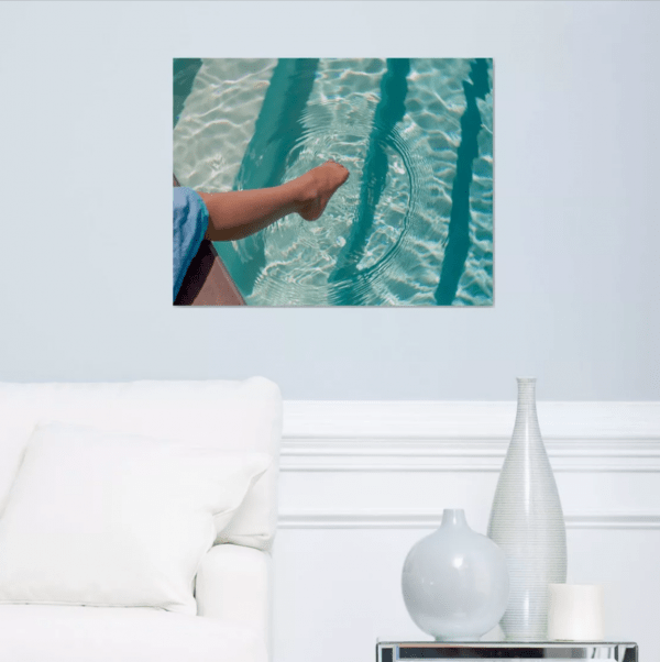 Photographie d'art, Le pied dans la piscine – Image 2