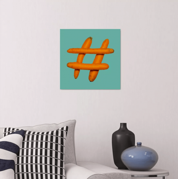 Photographie d'art sur alu-dibond, Hashtag# – Image 3