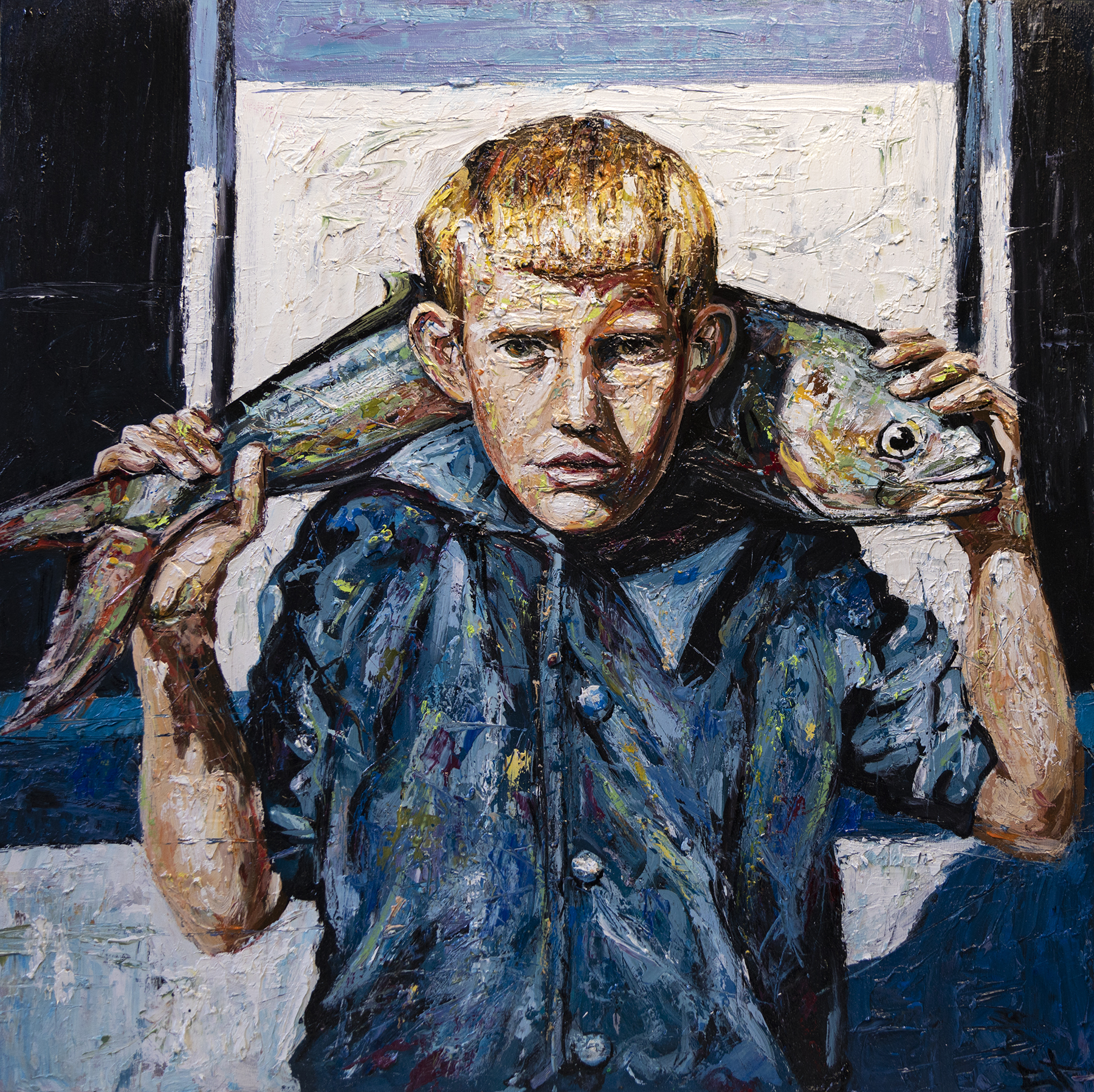 Tableau, Boy with a Bluefish – Image 4