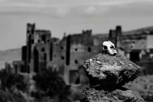 Photographie d'art, Crâne et Ksar