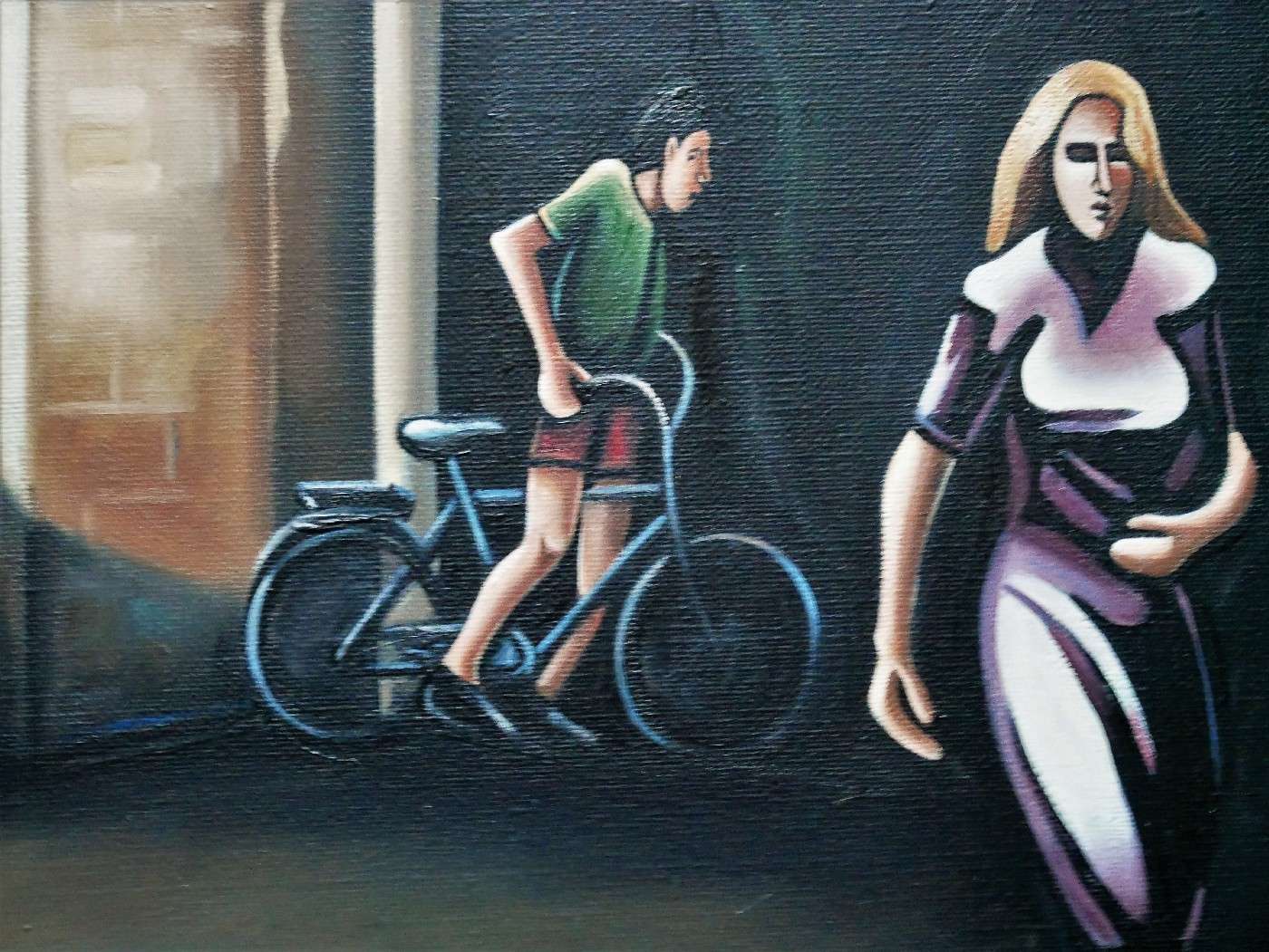 Tableau, Scène urbaine en Italie – Image 5