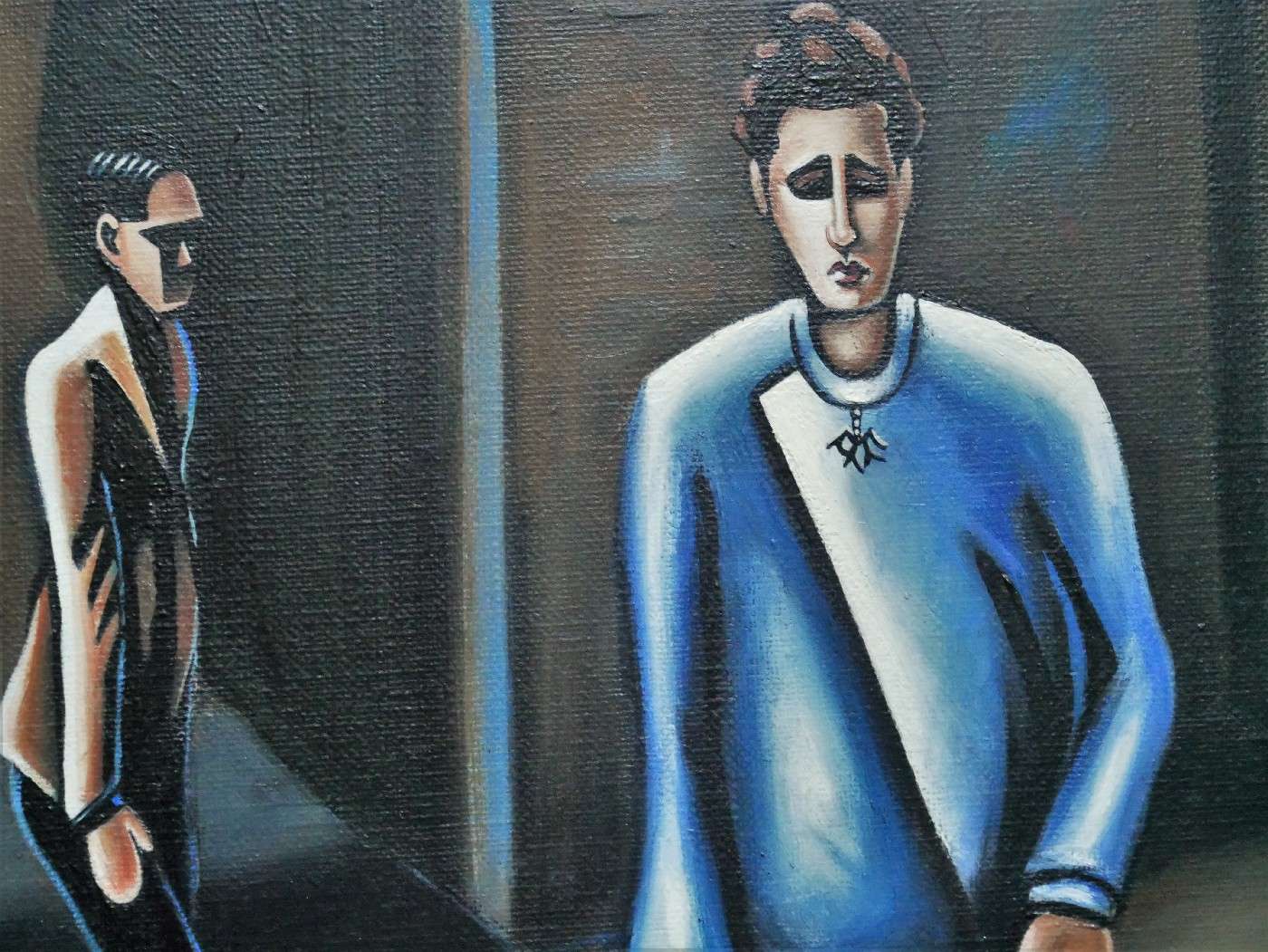 Tableau, Scène urbaine en Italie – Image 4