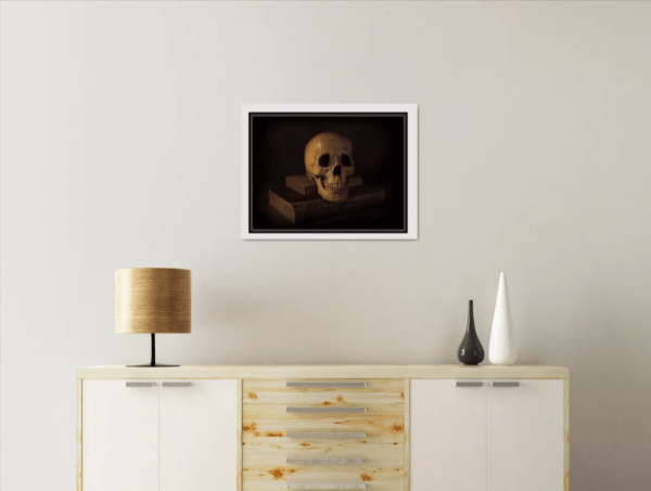 Photographie d'art encadrée, Vanité, Inspirée du tableau de Ludger Larose – Image 2