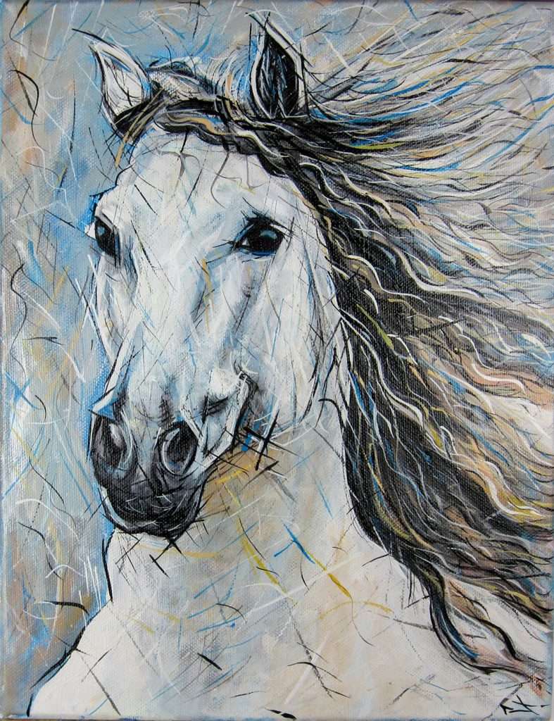 Tableau, Cheval