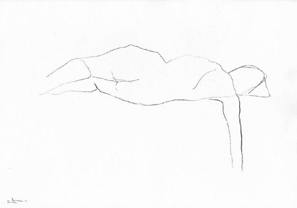 Dessin Etude de nu