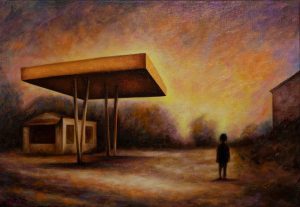 tableau peinture huile par lionel le jeune - le petit prince