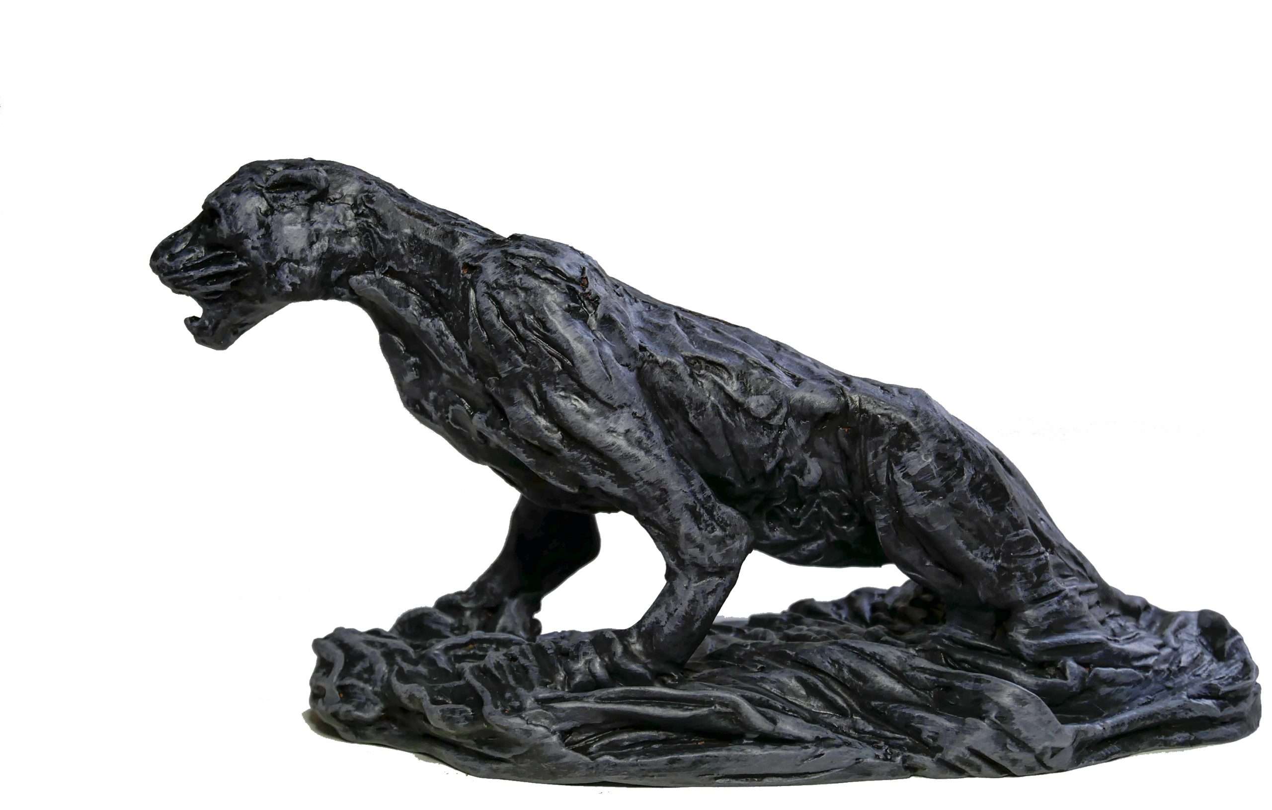 Sculpture en argile - Fauve enlisé – Image 2