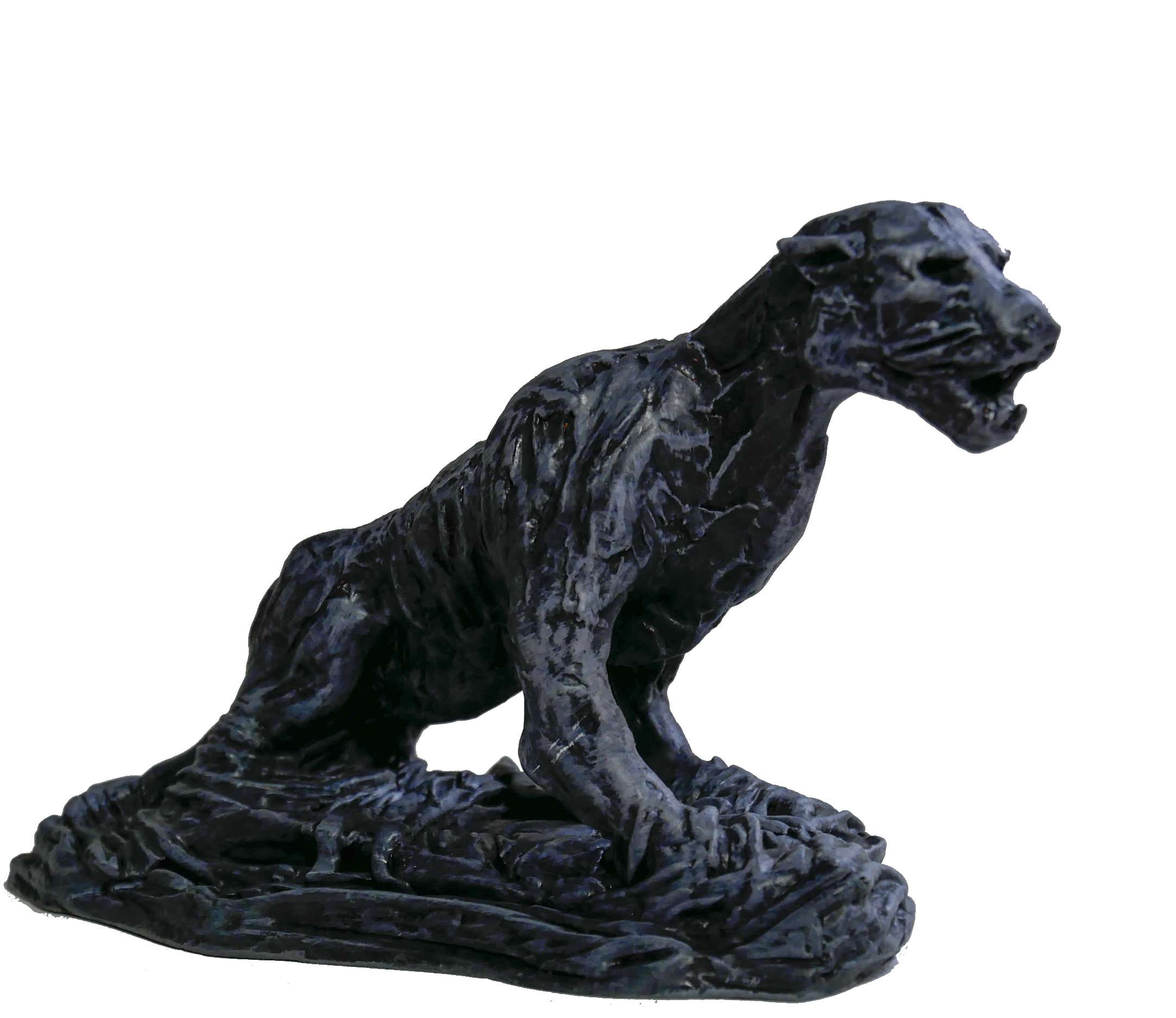 Sculpture en argile - Fauve enlisé – Image 6