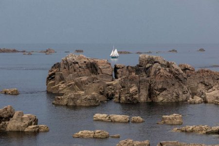 photographie d'art artistique voilier en bretagne marine par lionel le jeune