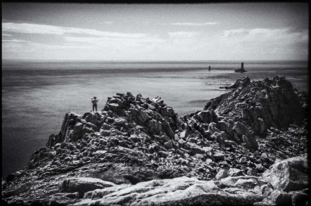 photographie pointe du raz bretagne nb artistique grand format par lionel le jeune