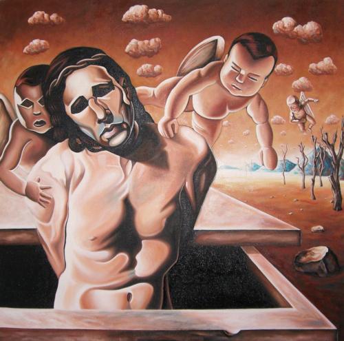 Pietà - 100 x 100 cm - 2006